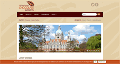 Desktop Screenshot of internationalchocolateawards.com